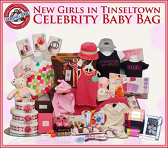 bid and win a new girls in tinseltown gift bag from Jewels and Pinstripes