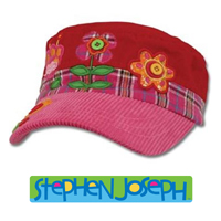 stephen_joseph_gifts_red_pink_floral_hat_haven
